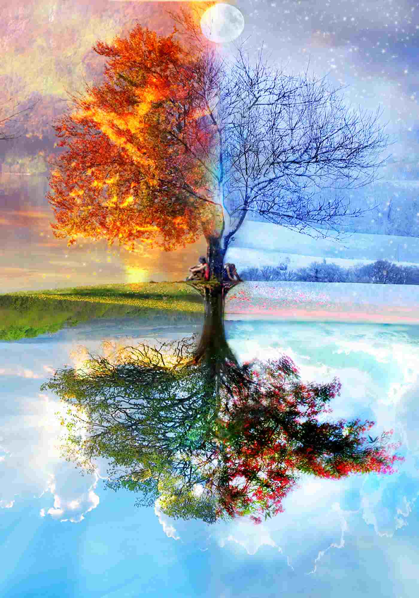 Different Worlds Paint By numbers kit