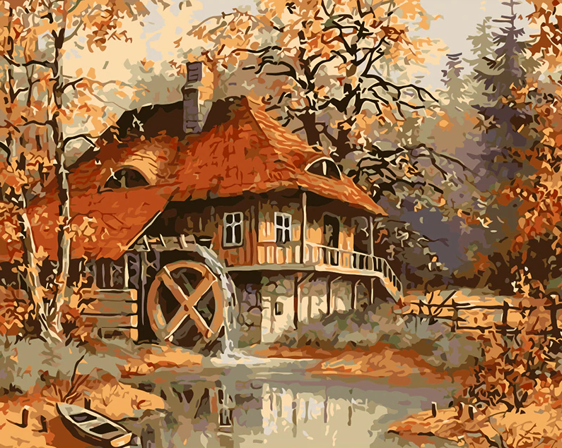 Water House Painting Kit