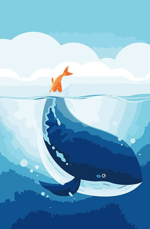Whale Under Water Kit