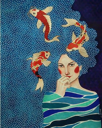 Whats Going on in Her Mind - Paint by Numbers Kit