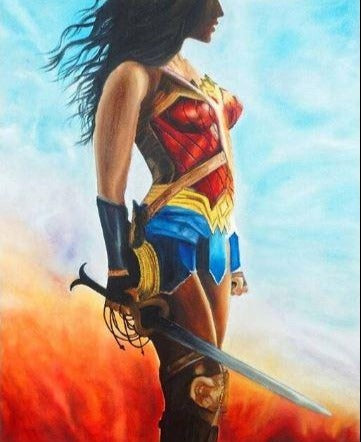 Wonder Women - Artistic Paint by Numbers