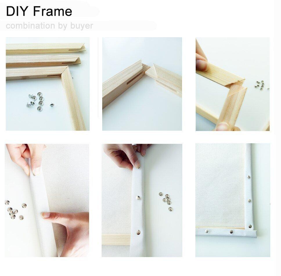 Beautiful Eiffel Tower Painting Kit - Paint by Numbers