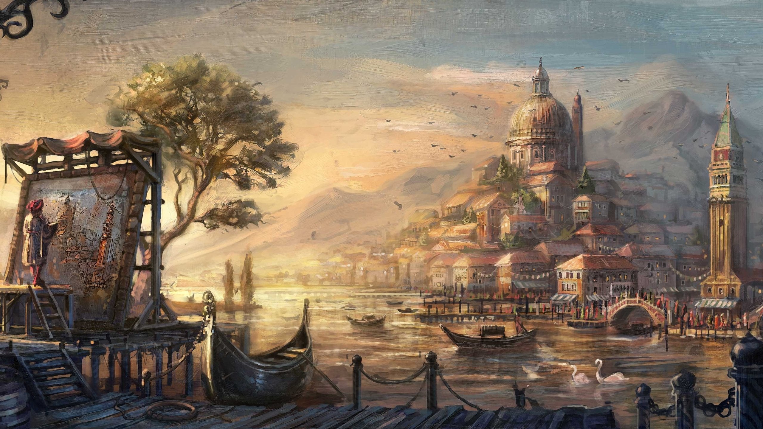  city paint by numbers painting kit 